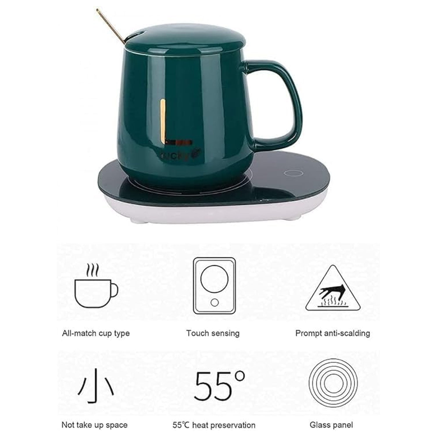 USB Coffee Mug Heater – Electric Cup Warmer (1 Set) USB Coffee Mug Heater – Electric Cup Warmer (1 Set)